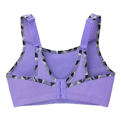 Glamorise Womens No-Bounce Camisole Sports Wirefree Bra 1066 Purple 6 Glamorise Womens No-Bounce Camisole Sports Wirefree Bra 1066 Purple - Image 4