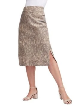 Jessica London Women’s Plus Size Comfort Waist Midi Skirt -Women Store GUEST b9f5d603 6921 4f8e b099 005d9fd4a6b9
