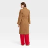 Women's Essential Wool Overcoat Jacket - A New Day™