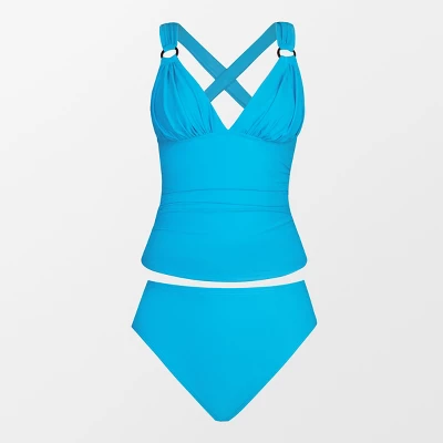 Women's Cross Back Tankini Set Swimsuit - Cupshe 5 Women's Cross Back Tankini Set Swimsuit - Cupshe - Image 4