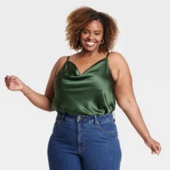 Women's Satin Tank Top - Ava & Viv™ -Women Store GUEST bbf21b8f 5110 4869 88bf d659dbc4e688