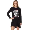 The Nightmare Before Christmas Women's Jack Skellington Sleep Shirt W/ Socks -Women Store GUEST bc3ea381 56a9 4e9c 9c95 85261a5d56d6
