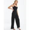 QUIZ Womens Cowl Neck Palazzo Jumpsuit -Women Store GUEST bcc814e4 9ce2 4f7a b96f bfffb520076e