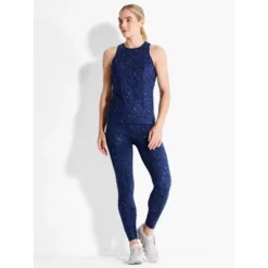 NIC + ZOE Spotted Blues Flexfit High Neck Tank -Women Store GUEST bfaba641 4c4a 4c1f b763 c3b83c94e2f1