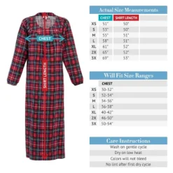 Women's Cotton Flannel Nightgown, Long Soft Sleep Dress 10 Women's Cotton Flannel Nightgown, Long Soft Sleep Dress -Women Store GUEST bfb8f481 f839 4ecd bb9c fc95f45675ad