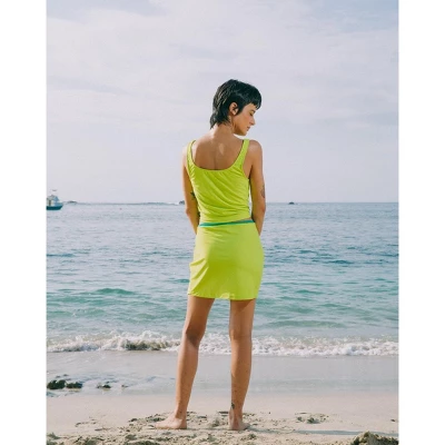 Women's Colette Drawstring Skirt With Slit - MIGA Swimwear 4 Women's Colette Drawstring Skirt With Slit - MIGA Swimwear - Image 2