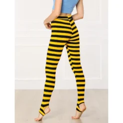 Allegra K Women's Printed High Waist Elastic Waistband Yoga Stirrup Pants -Women Store GUEST c03f18a2 ff98 4842 b828 013d6f60ae13