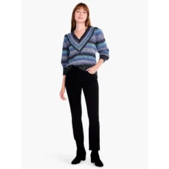 NIC + ZOE Sapphire Stripes Sweater 17 NIC + ZOE Sapphire Stripes Sweater -Women Store GUEST c09ea9e9 26d7 4fa9 9041 4a10498037f0