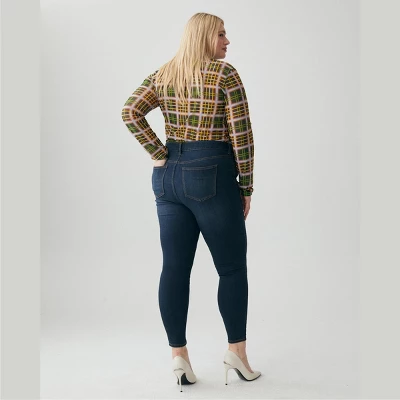 Molly & Isadora Women's Regular Slim Fit Skinny Ankle Jeans 6 Molly & Isadora Women's Regular Slim Fit Skinny Ankle Jeans - Image 4