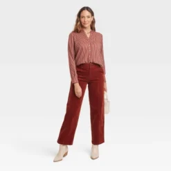 Women's Balloon Sleeve High Neck Shirt - Knox Rose™ -Women Store GUEST c182cc55 c155 420d a8a1 5368b47a4047