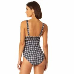 Anne Cole - Women's Trim Triangle One Piece Swimsuit