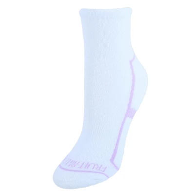 Fruit Of The Loom Women's Cool Zone Cotton Cushioned Ankle Socks (6 Pair Pack) 7 Fruit Of The Loom Women's Cool Zone Cotton Cushioned Ankle Socks (6 Pair Pack) - Image 5