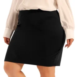 Agnes Orinda Women's Plus Size High Waist Stretch Office Work Bodycon Pencil Skirt 11 Agnes Orinda Women's Plus Size High Waist Stretch Office Work Bodycon Pencil Skirt -Women Store GUEST c3e1d043 a2ea 43d7 935a 658167de9db9
