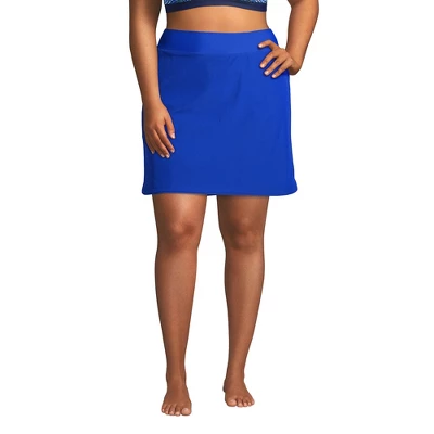 Lands' End Women's Quick Dry Elastic Waist Active Board Skort Swim Skirt 11 Lands' End Women's Quick Dry Elastic Waist Active Board Skort Swim Skirt - Image 9