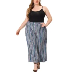 Agnes Orinda Women's Plus Size Boho Palazzo Lounge Wide Leg Pants With Elastic Waist And Stripe 19 Agnes Orinda Women's Plus Size Boho Palazzo Lounge Wide Leg Pants With Elastic Waist And Stripe -Women Store GUEST c47c086d 3e68 40f3 8d1e f69cf2b3e7f4