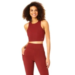 Anne Cole Active - Women's High Neck Crop Top 10 Anne Cole Active - Women's High Neck Crop Top -Women Store GUEST c4f32250 485c 4d82 a921 a9d87032fb54