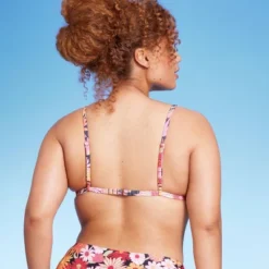 Women's Ribbed Fixed Triangle Bikini Top - Wild Fable™ -Women Store GUEST c67dcf75 0b5a 4249 af1f b0764896770a