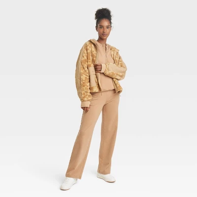 Women's High-Rise Open Bottom Fleece Pants - JoyLab™ 4 Women's High-Rise Open Bottom Fleece Pants - JoyLab™ - Image 2