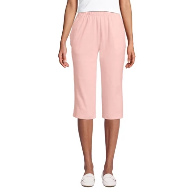 Lands' End Women's Sport Knit High Rise Elastic Waist Pull On Capri Pants 18 Lands' End Women's Sport Knit High Rise Elastic Waist Pull On Capri Pants - Image 16