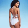 Women's Cut Out Halter Lurex One Piece Swimsuit - Shade & Shore™ Cream 2 Women's Cut Out Halter Lurex One Piece Swimsuit - Shade & Shore™ Cream -Women Store GUEST cdf7f88a 1860 4687 9869 6775e15483a7