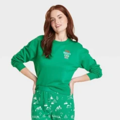 Women's Kinda Naughty Kinda Nice Matching Family Sweatshirt - Wondershop™ Green 8 Women's Kinda Naughty Kinda Nice Matching Family Sweatshirt - Wondershop™ Green -Women Store GUEST cebe8dac f539 40f9 8b6e 52681baeaa9b