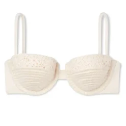 Women's Crochet Underwire Bikini Top - Shade & Shore™ Off-White 13 Women's Crochet Underwire Bikini Top - Shade & Shore™ Off-White -Women Store GUEST ceecb8ba 3ec2 435b 8b9f 13d7683fdbfa