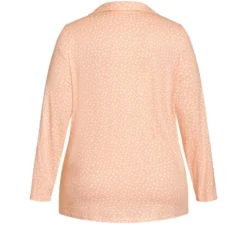 Women's Plus Size Button Through Sleep Top - Pink | AVENUE -Women Store GUEST cf5728ec 85e5 41ac 848f e57f8d77e4b7
