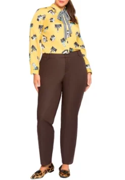 ELOQUII Women’s Plus Size Petite Kady Fit Double-Weave Pant -Women Store GUEST cfea582a 080a 4e5f af4e 6b37ba815907