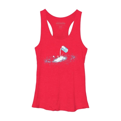 Women's Design By Humans The Milky Way By Radiomode Racerback Tank Top 8 Women's Design By Humans The Milky Way By Radiomode Racerback Tank Top - Image 6