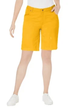 Jessica London Women’s Plus Size Denim Shorts 9 Jessica London Women’s Plus Size Denim Shorts -Women Store GUEST d17524df 499a 40b8 8652 d559070e4950