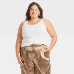 Women's Jeweled Neckline Tank Top - A New Day™ -Women Store GUEST d208d2a6 d50b 4919 9b69 bf67650a60ad