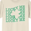 Bioworld St. Patrick's Day Lucky Me Crew Neck Short Sleeve Women's Natural T-shirt 2 Bioworld St. Patrick's Day Lucky Me Crew Neck Short Sleeve Women's Natural T-shirt -Women Store GUEST d2d4ae6e bd10 4184 a1fc 4a81b2b8d0d4