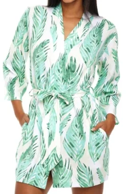 Women's Soft Cotton Knit Jersey Lounge Robe With Pockets, Short Bathrobe -Women Store GUEST d338c58f 6086 41ac b551 ca2ccfd2daf8