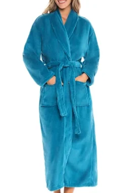 Women's Warm Fleece Winter Robe, Long Soft Plush Bathrobe -Women Store GUEST d4aa6aca 75ff 40e8 800a b7d54dc8663d