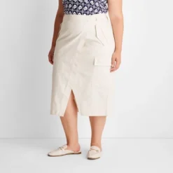 Women's Cargo Wrap Midi Skirt - Future Collective™ With Reese Blutstein -Women Store GUEST d53492be d5c4 4eb8 8ccf 6f4df576748f