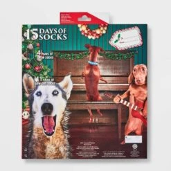 Women's Holiday Dogs 15 Days Of Socks Advent Calendar - Assorted Colors 4-10 7 Women's Holiday Dogs 15 Days Of Socks Advent Calendar - Assorted Colors 4-10 -Women Store GUEST d6d049ab c4a9 433a 840d 66b659f24b3f