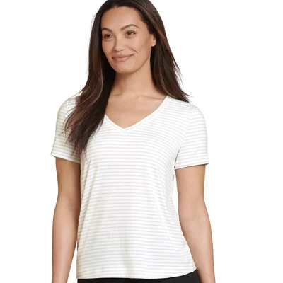 Jockey Women's Everyday V-Neck Tee 4 Jockey Women's Everyday V-Neck Tee - Image 2