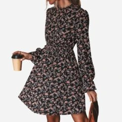 Women's Ditsy Floral Long Sleeve A-Line Mini Dress Smocked Dress - Cupshe - Black 17 Women's Ditsy Floral Long Sleeve A-Line Mini Dress Smocked Dress - Cupshe - Black -Women Store GUEST d7aac658 4baf 4864 9f80 144f3f6f1b37
