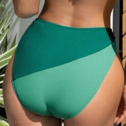 Women's Textured Colorblock Mid Waist Hipster Bikini Bottom - Cupshe 13 Women's Textured Colorblock Mid Waist Hipster Bikini Bottom - Cupshe -Women Store GUEST d7cfee8f 0902 4f22 a0cf ceeaa3b99813