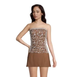 Lands' End Women's Strapless Bandeau Tankini Top Swimsuit With Removable And Adjustable Straps 17 Lands' End Women's Strapless Bandeau Tankini Top Swimsuit With Removable And Adjustable Straps -Women Store GUEST d8d7b74a 3037 4c6f a4d8 183e867de136