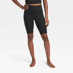 Women's Brushed Sculpt High-Rise Bike Shorts 10" - All In Motion™ -Women Store GUEST dc213f79 1ad3 4799 a0a1 d31e9b1655fc