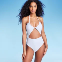 Women's Cut Out Halter Lurex One Piece Swimsuit - Shade & Shore™ Cream 13 Women's Cut Out Halter Lurex One Piece Swimsuit - Shade & Shore™ Cream -Women Store GUEST de19ed29 e0de 43b5 a1b4 d0d74c0db67f