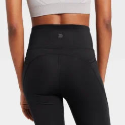 Women's Contour Power Waist High-Rise Capri Leggings With Pocket 20" - All In Motion™ Black -Women Store GUEST de9ce82b e584 4911 bbb2 91e9021e86bb
