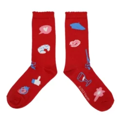 Emily In Paris Adult Crew Socks - 5-Pack Of Parisian Chic! 11 Emily In Paris Adult Crew Socks - 5-Pack Of Parisian Chic! -Women Store GUEST e0a3462b d37e 4b9a bfe5 383ee12d73e4