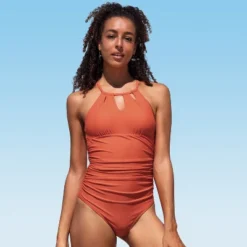 Women's Cutout High Neck Back Tie One Piece Swimsuit -Cupshe 19 Women's Cutout High Neck Back Tie One Piece Swimsuit -Cupshe -Women Store GUEST e6d67c88 307c 41a0 b4d1 f310f1730e58
