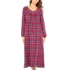 Women's Cotton Flannel Nightgown, Long Soft Sleep Dress 13 Women's Cotton Flannel Nightgown, Long Soft Sleep Dress -Women Store GUEST e7e94501 629a 484c 9960 1d0fc9413ef0