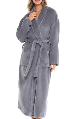 Women's Warm Fleece Winter Robe, Long Soft Plush Bathrobe -Women Store GUEST e822fe0b 43ce 4dc6 bc1d d468e6b9c015