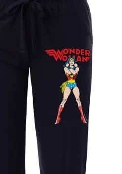 DC Womens' Vintage Wonder Woman Logo Comic Book Style Sleep Pajama Pants Black -Women Store GUEST e99d5d41 6afd 4b5e 811d a5e54b8310ba