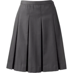 Lands' End Lands' End School Uniform Women's Poly-Cotton Box Pleat Skirt Top Of Knee 10 Lands' End Lands' End School Uniform Women's Poly-Cotton Box Pleat Skirt Top Of Knee -Women Store GUEST e9c13d01 a375 4994 816a edb723030d52