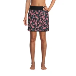 Lands' End Women's Quick Dry Elastic Waist Active Board Skort Swim Skirt 41 Lands' End Women's Quick Dry Elastic Waist Active Board Skort Swim Skirt -Women Store GUEST ec8834ca 0603 4330 b614 598678ad7f99